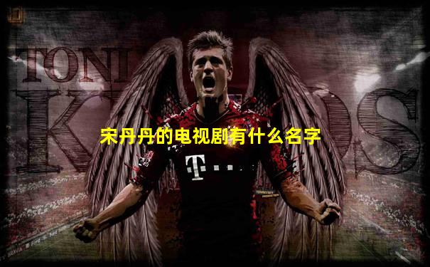 宋丹丹的电视剧有什么名字
