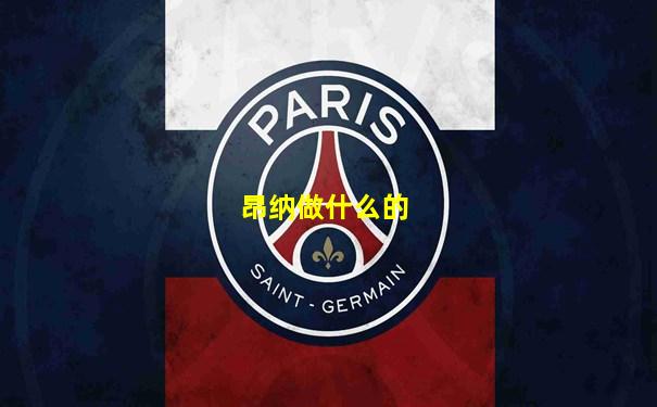 昂纳做什么的