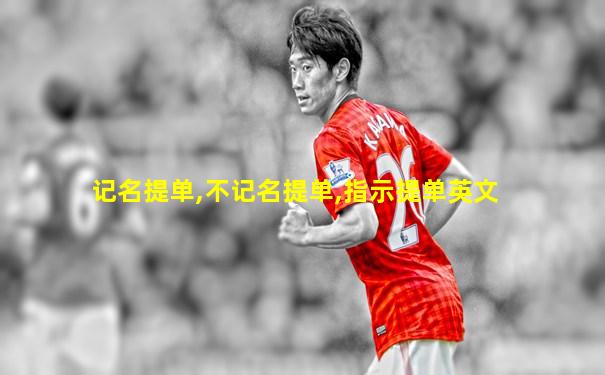 记名提单,不记名提单,指示提单英文
